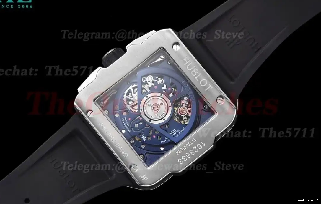 Blue Square RU HUB1280A Skeleton SS Unico Dial BBF Cer 42mm Bang 0330